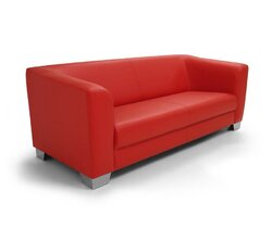 Sofa Chicago 3sitzer rot